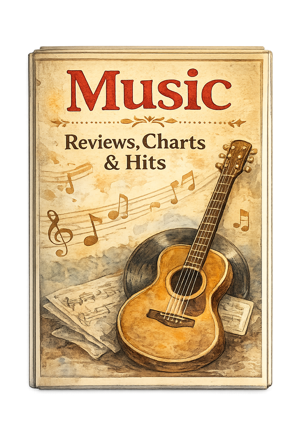 Music magazine cover